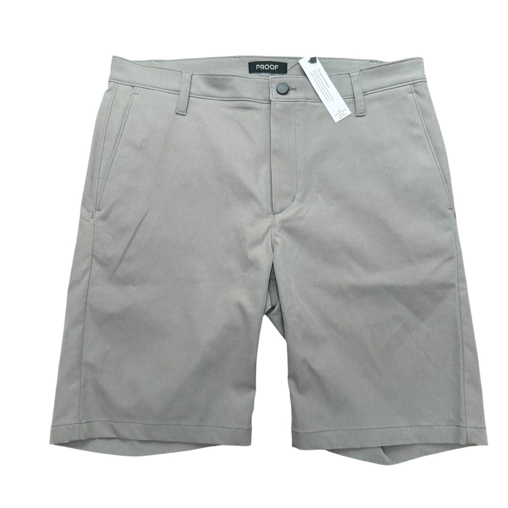 Proof Nomad Shorts Mens 34 Grey Technical Fabric Performance Huckberry NEW